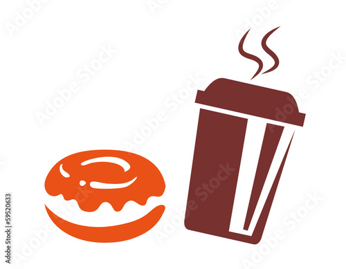 Coffe to go u Donuts