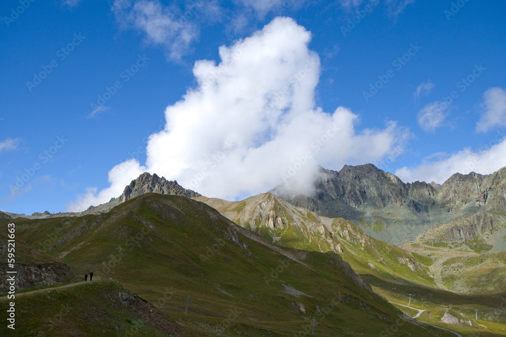 Flimspitze und Bürkelkopf - Samnaungruppe Alpen