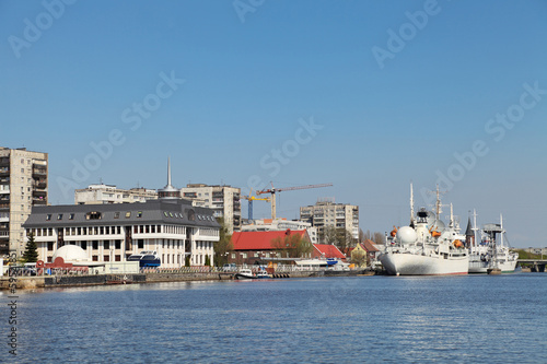 Sea port administration of Kaliningrad, Russia © ID1974