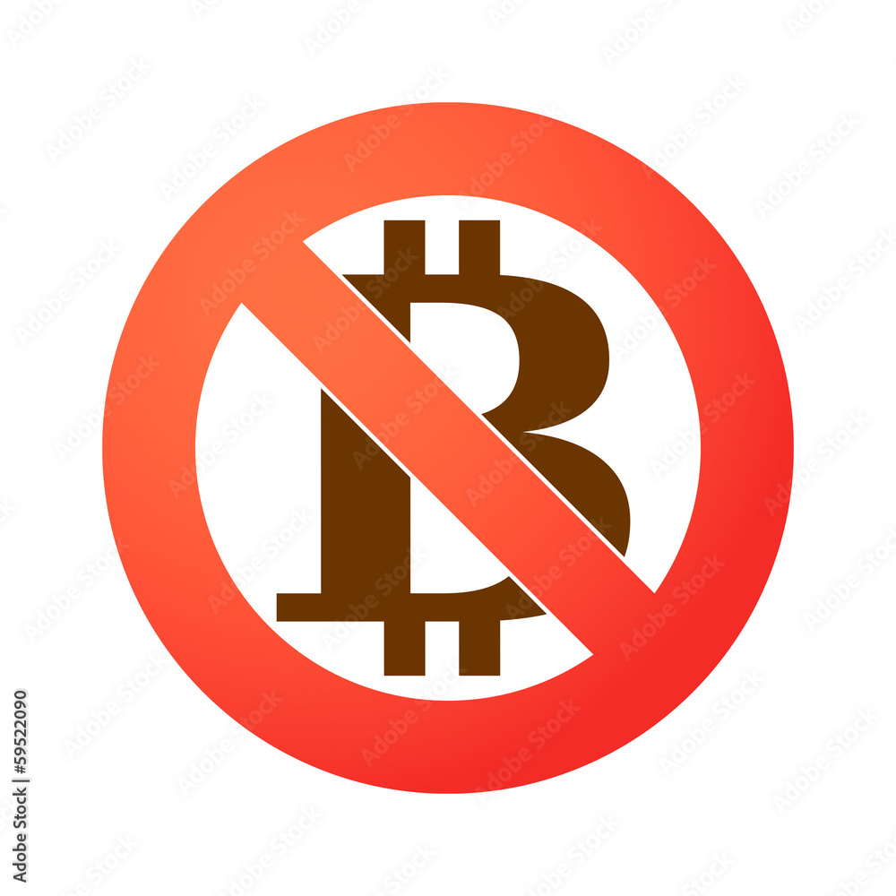 Signal with a bitcoin icon Signal with a bitcoin icon