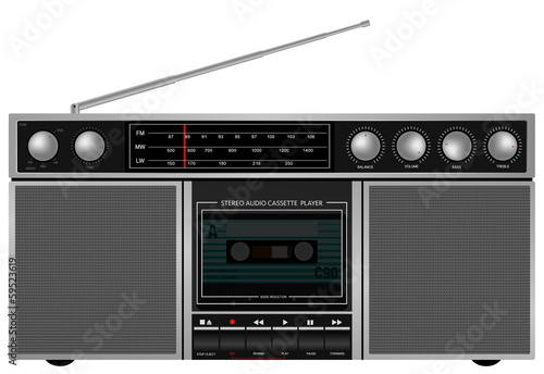 Retro Stereo Player