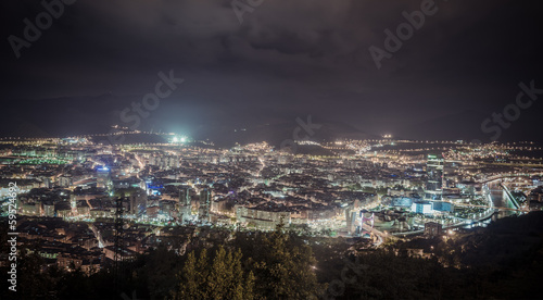 View of city Bilbao  Spain