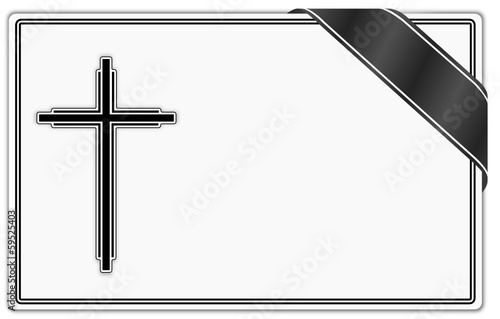 Trauerkarte Trauer Tod  #131218-svg07