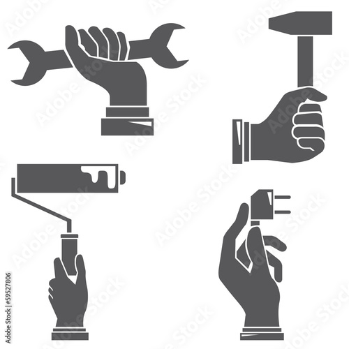 hand sign, hand set
