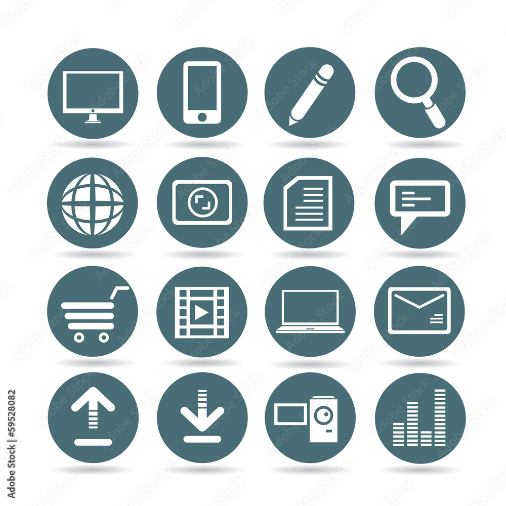 web buttons, app buttons set web buttons, app buttons set