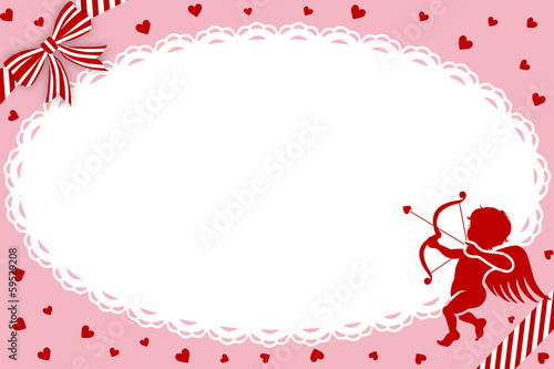 Valentine's Day Greeting Card,Cupid