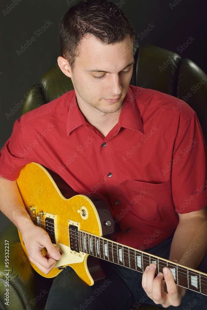 Obraz premium Gitarrist