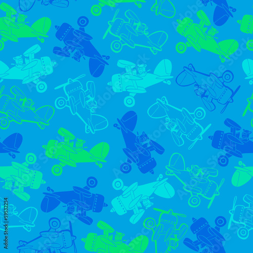 Pattern of helicopters