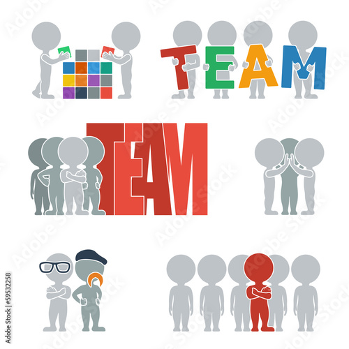 Flat people - team