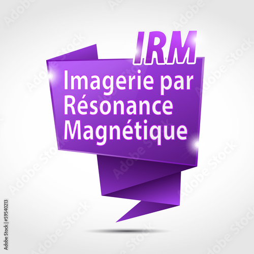 bulle origami acronyme : irm (cs5)