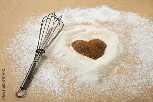 Photos Valentines Day, heart of brawn sugar