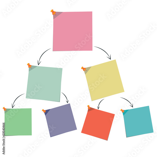 note paper chart, diagram