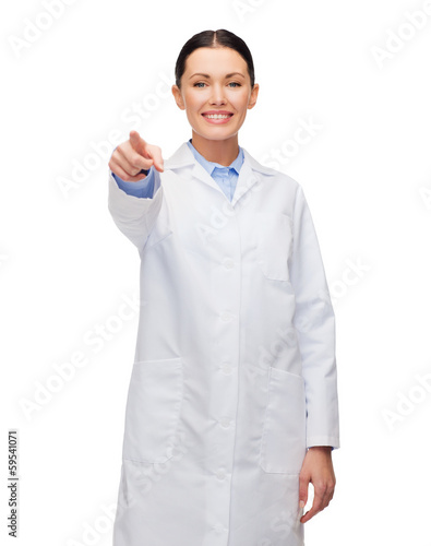 smiling female doctor