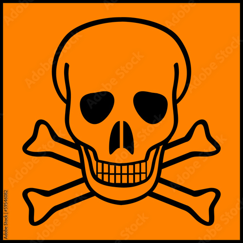 Deadly danger sign