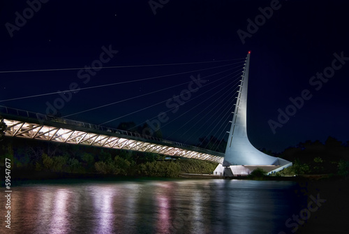 Sundial Bridge in Turtle Bay - Redding California