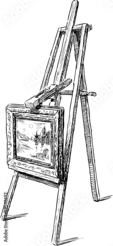 easel