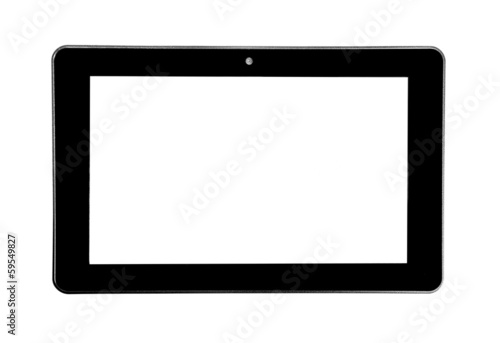Black tablet PC