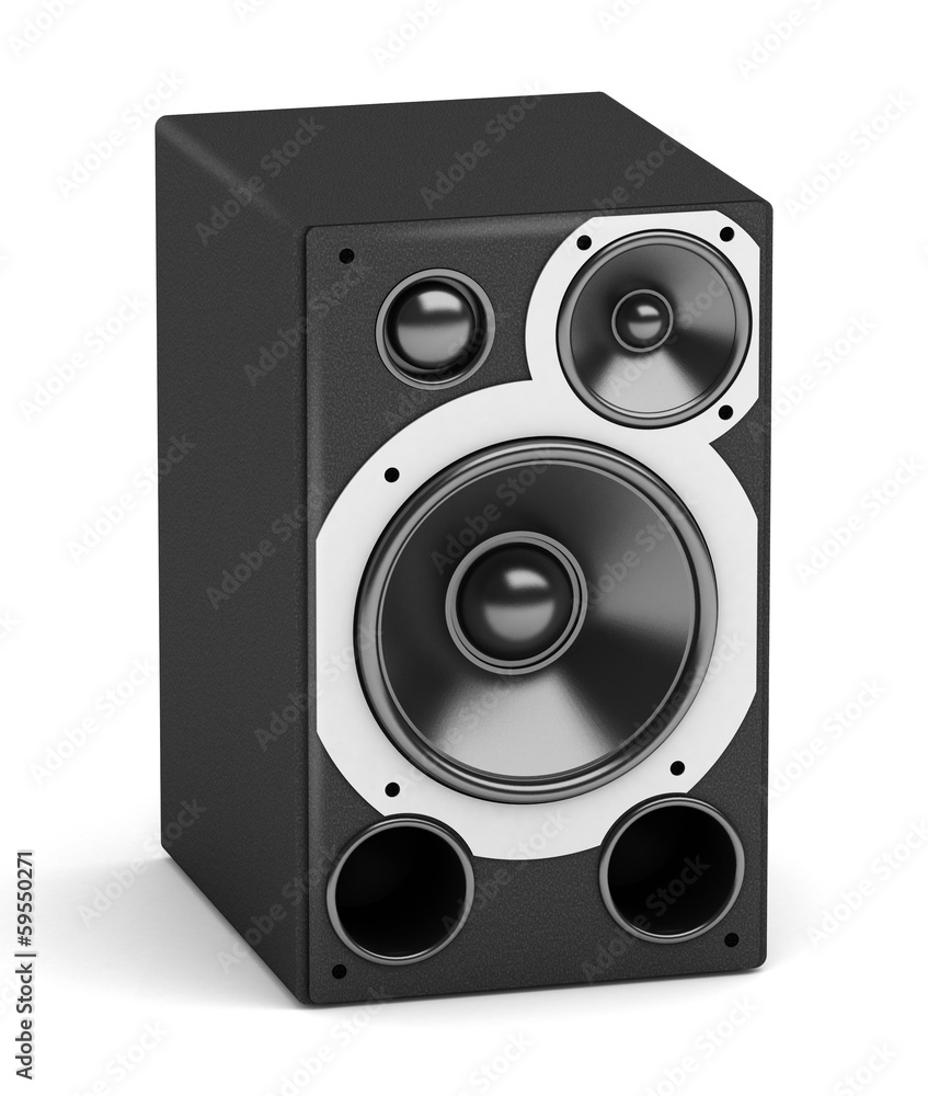 Fototapeta premium Speakers set