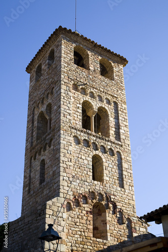 Espinelves church, Spain