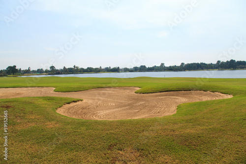Fototapeta Naklejka Na Ścianę i Meble -  Beautiful golf course