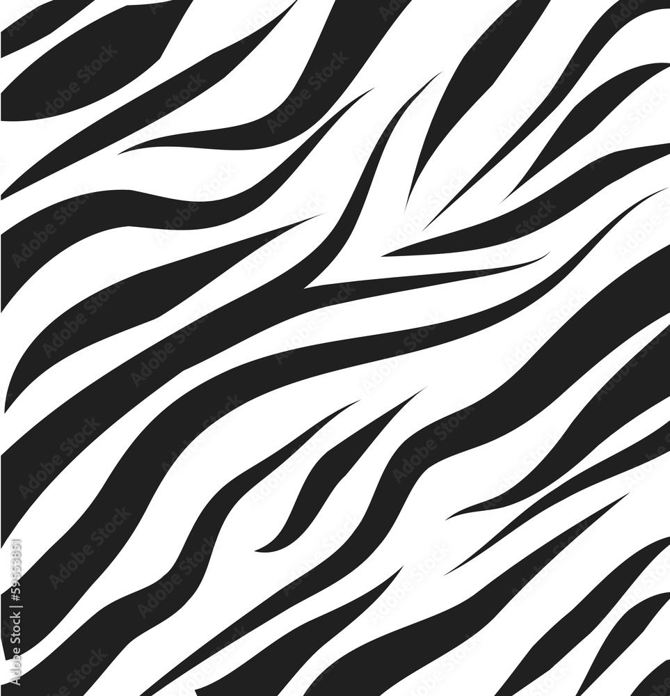 Zebra pattern vector background