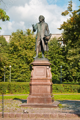 Monument to Emmanuel Kant. Kaliningrad (Koenigsberg before 1946)