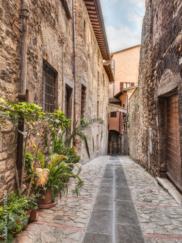antique Italian alley © ermess