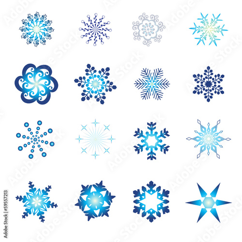 Flocos de neve