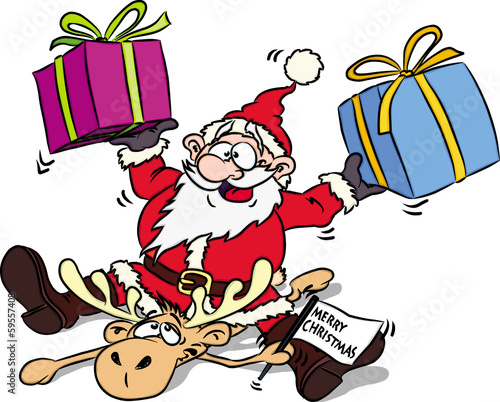 Santa Claus cartoon