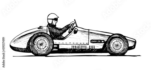 old sports car