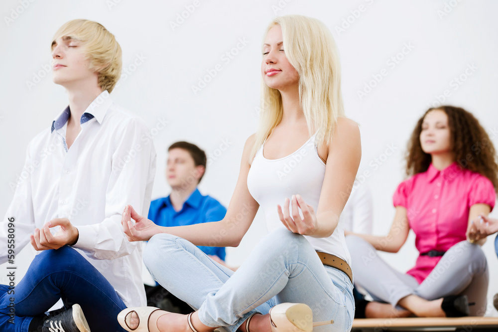 Obraz premium Group of students