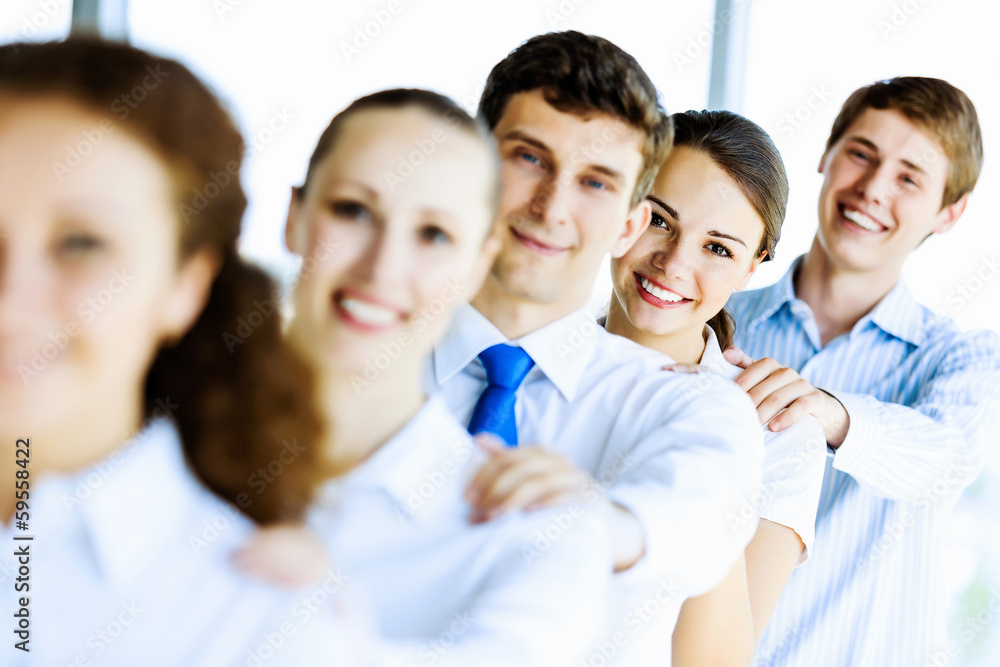 Team of business people Team of business people