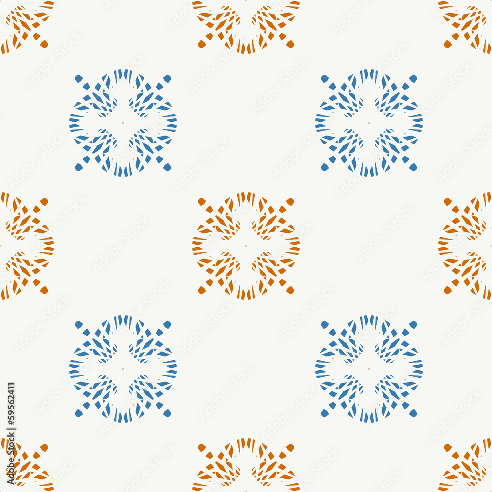 Abstract flower shaped seamless background Abstract flower shaped seamless background