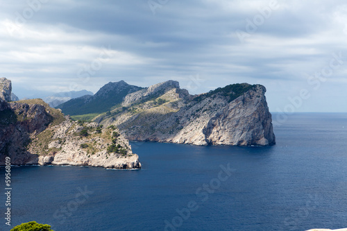 Cape Formentor on Majorca, Balearic island, Spain