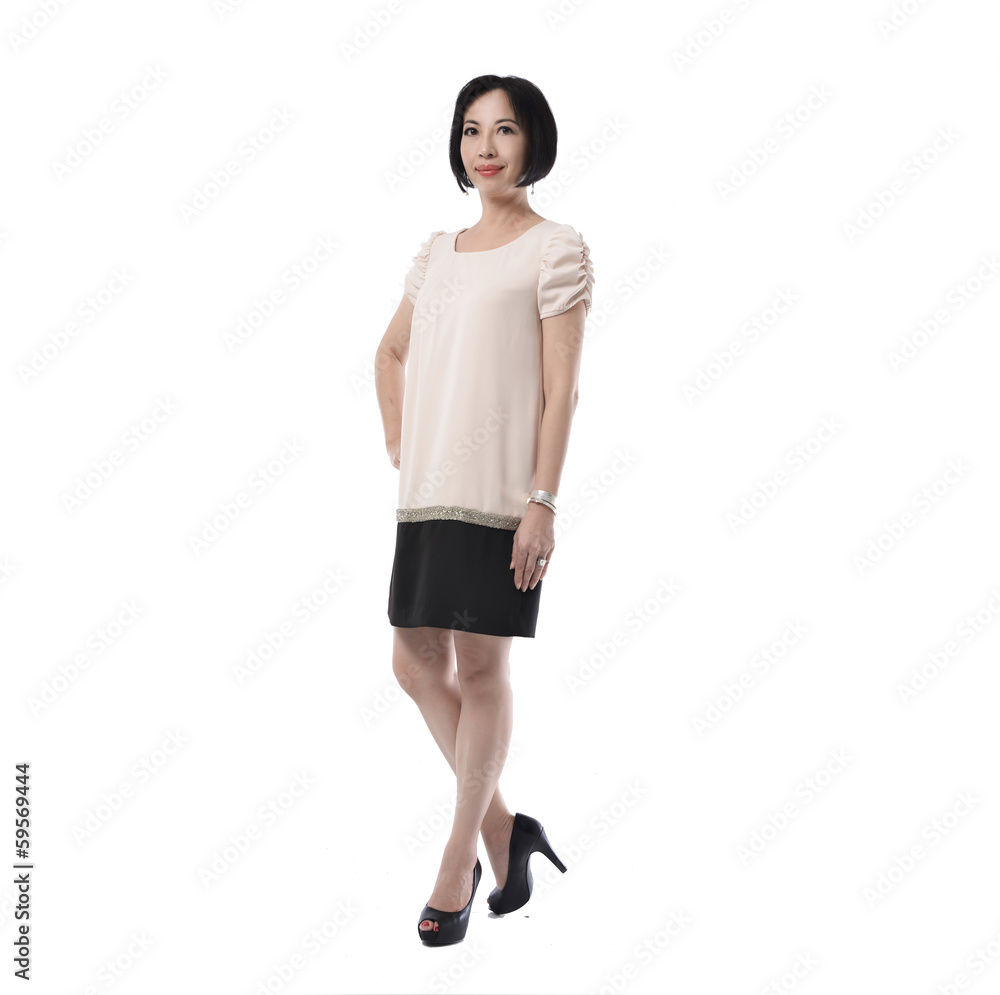 Portrait of business woman isolated on white background Portrait of business woman isolated on white background