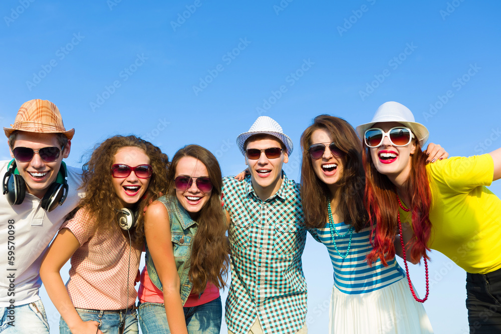 Group of young people Group of young people