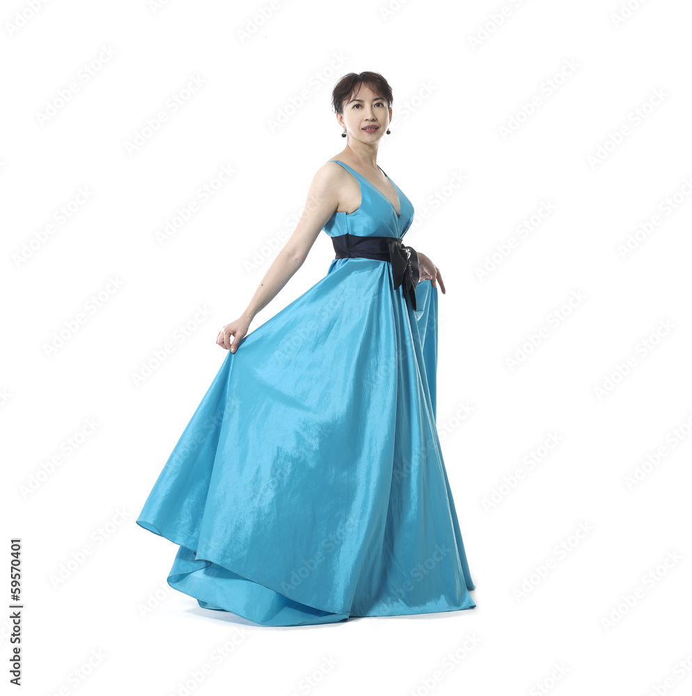 full-length young and beautiful bridge in dress in studio full-length young and beautiful bridge in dress in studio
