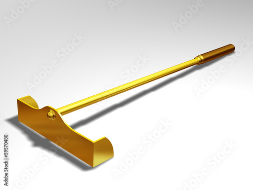 golden rake, Rateau of  the Roulette game