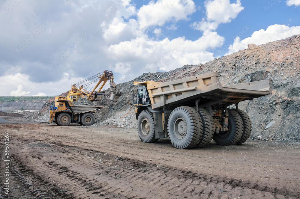 open cast mine open cast mine