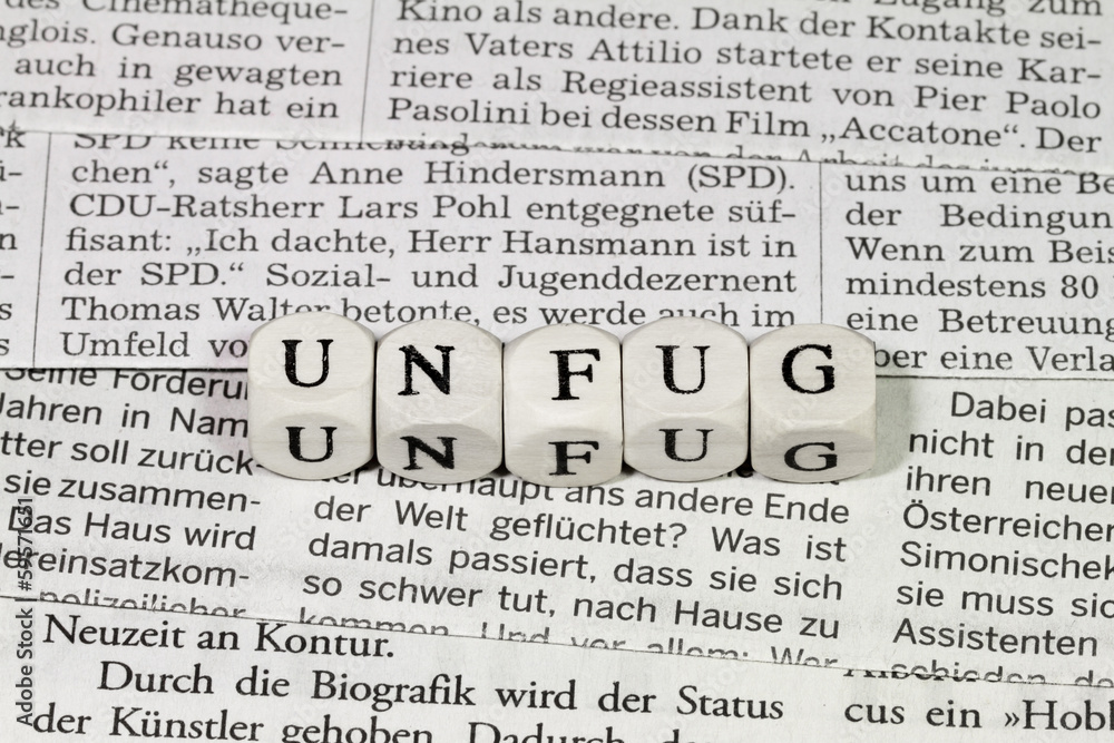 Fototapeta premium Unfug