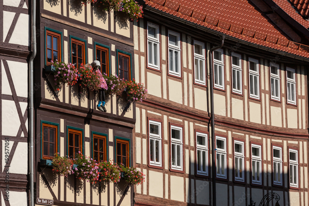 Fototapeta premium Stolberg im Harz Rathaus