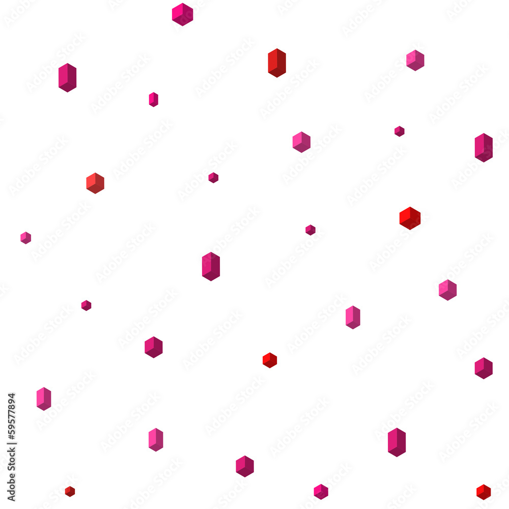 Geometric seamless pattern. 3D pixel cubes. EPS 8 + jpg Geometric seamless pattern. 3D pixel cubes. EPS 8 + jpg