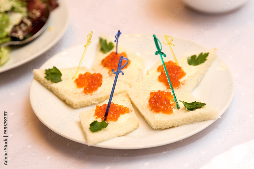 sandwiches are with caviar sandwiches are with caviar