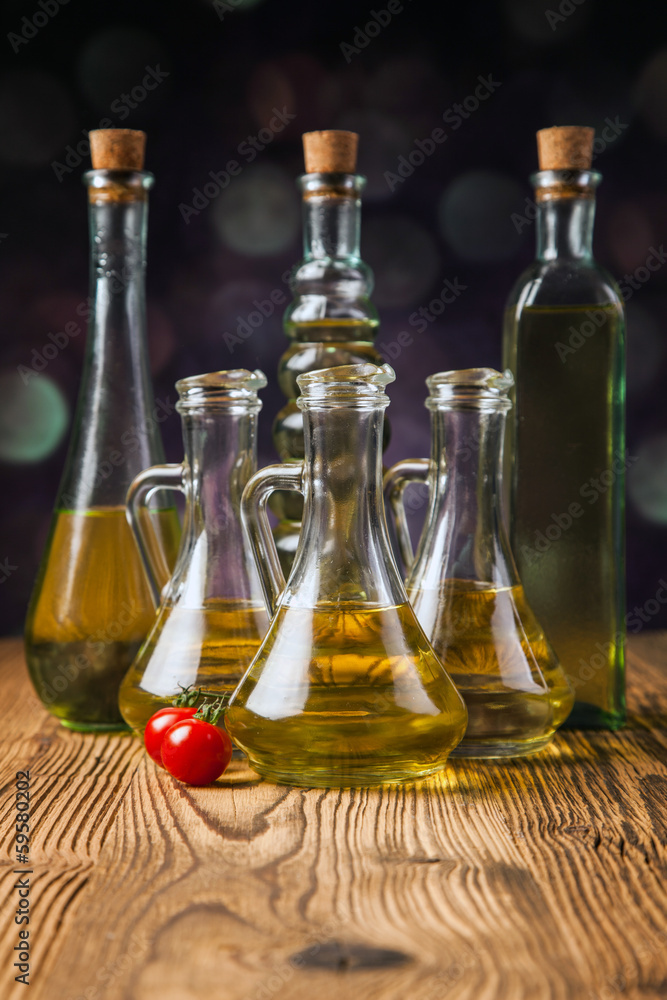 Composition of olive oils in bottles Composition of olive oils in bottles