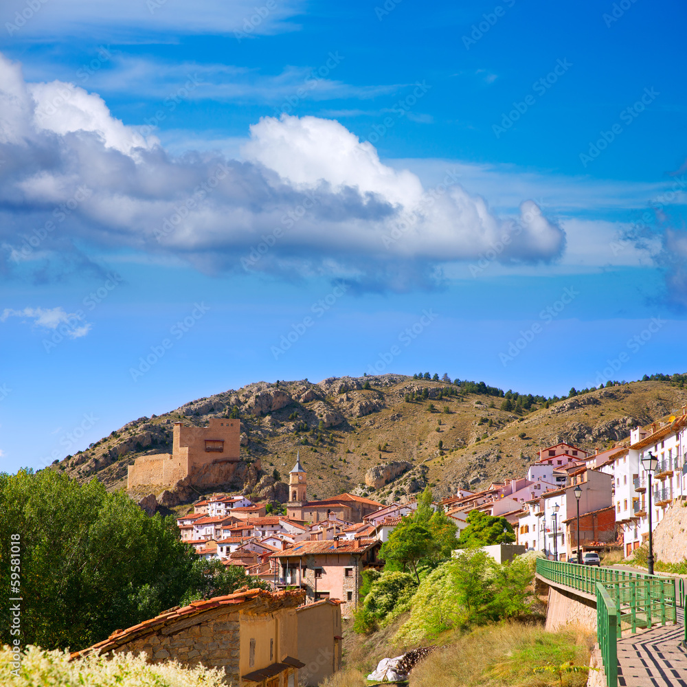 Alcala de la Selva in Teruel village near Virgen de la Vega