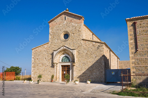 Abbey of Madonna del Casale. Pisticci. Basilicata. Italy.
