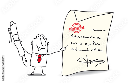 Agreement for the business