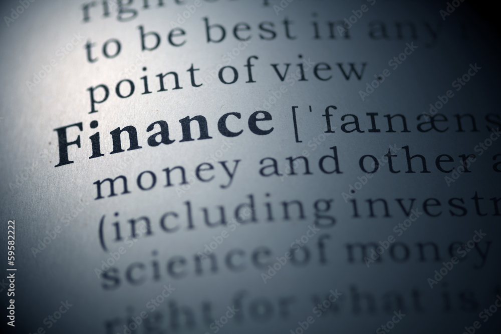 Obraz premium Finance