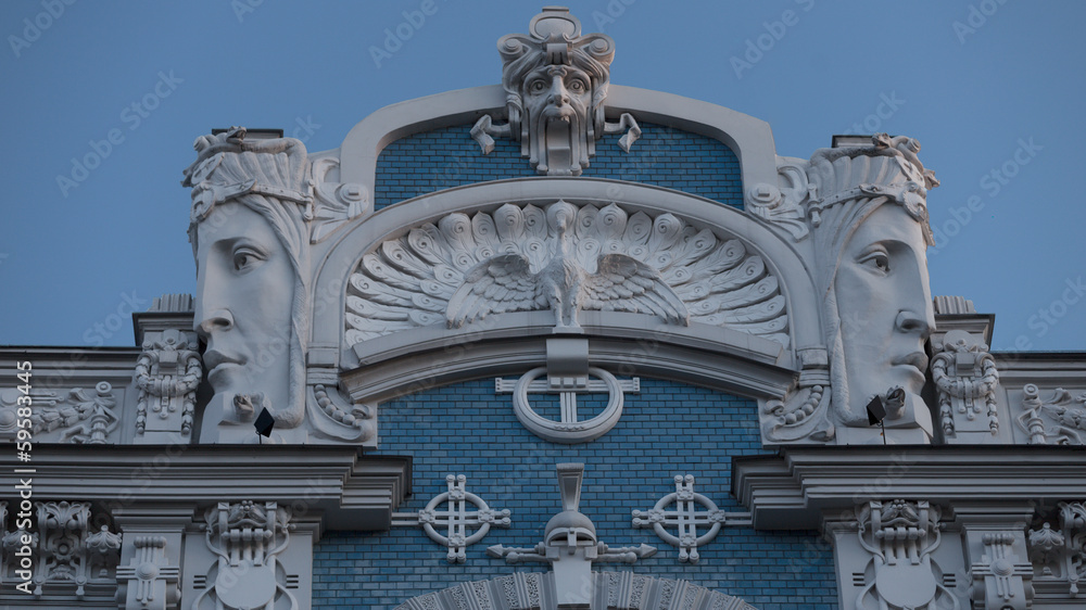 Art Deco / Jugendstil in Riga Latvia