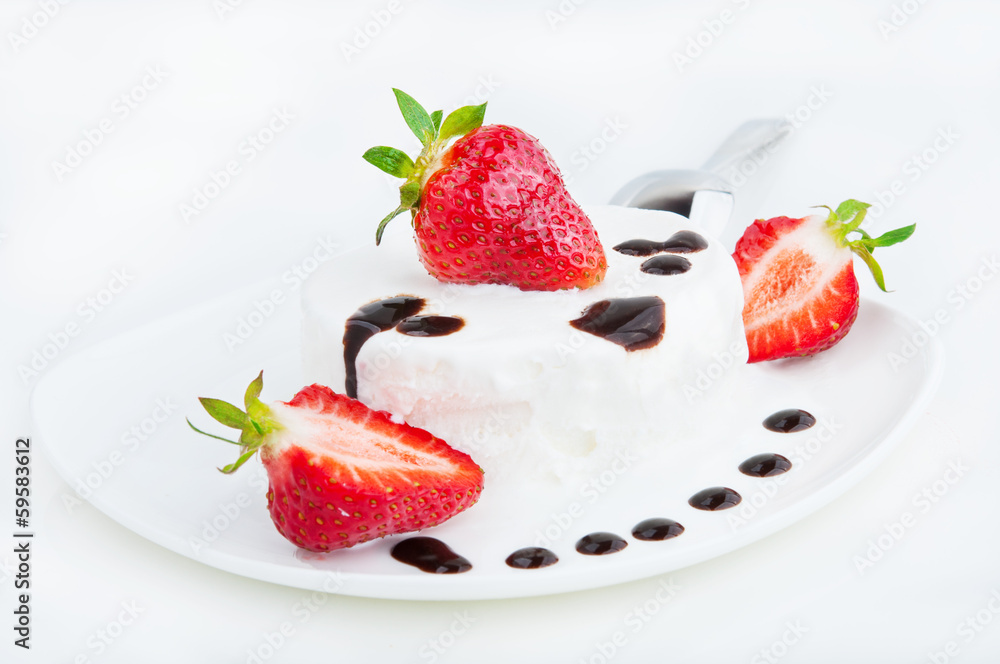 Strawberry with chocolate Strawberry with chocolate